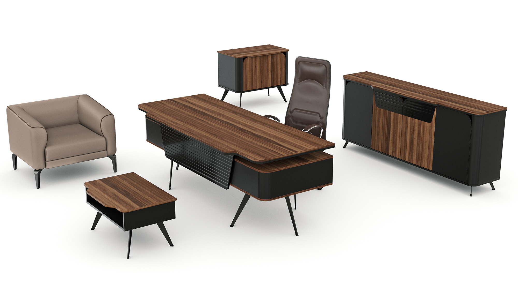 ZEUS YÖNETİCİ TAKIMI MOBİLYASI